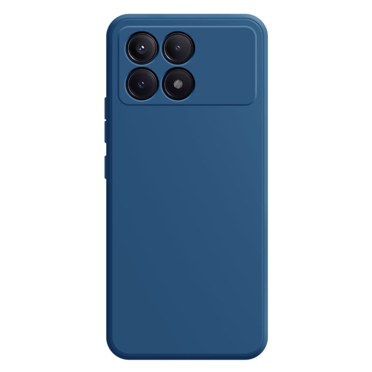 For Xiaomi Redmi K70 Pro Imitation Liquid Silicone Phone Case(Blue) - K70 Pro Cases by PMC Jewellery | Online Shopping South Africa | PMC Jewellery | Buy Now Pay Later Mobicred