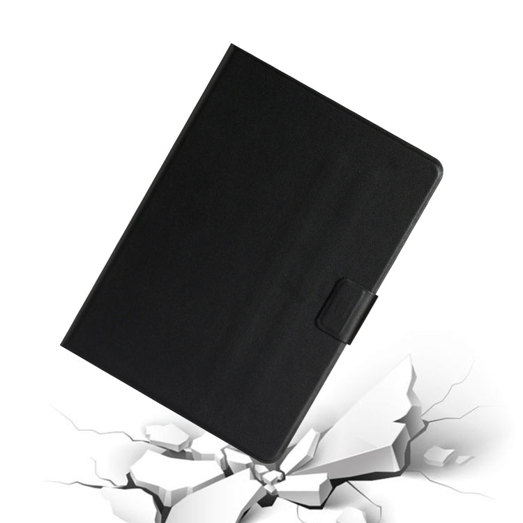 For Lenovo Tab P12 2023 / TB370FU Pure Color Smart Leather Tablet Case(Black) - Lenovo by PMC TechLife | Online Shopping South Africa | PMC TechLife | Buy Now Pay Later Mobicred