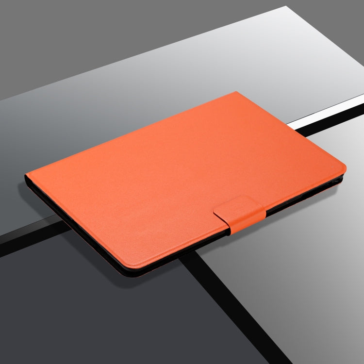For Lenovo Tab M11/ Xiaoxin Pad 11 2024 Pure Color Smart Leather Tablet Case(Orange) - Lenovo by PMC Jewellery | Online Shopping South Africa | PMC Jewellery | Buy Now Pay Later Mobicred