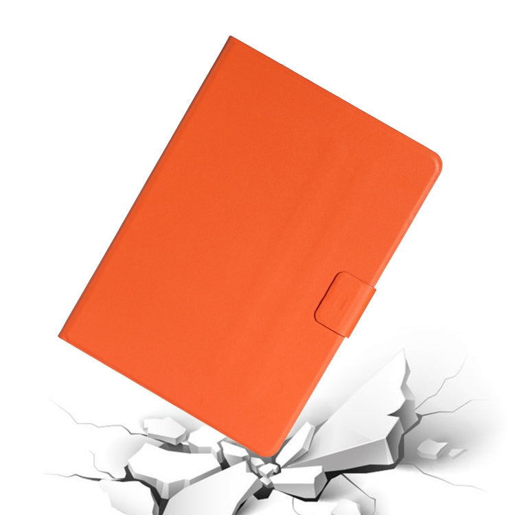 For Lenovo Tab M11/ Xiaoxin Pad 11 2024 Pure Color Smart Leather Tablet Case(Orange) - Lenovo by PMC Jewellery | Online Shopping South Africa | PMC Jewellery | Buy Now Pay Later Mobicred