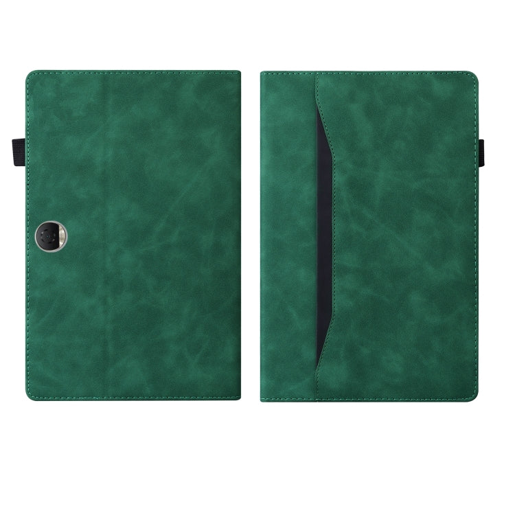 For Honor Pad 9 Splicing Shockproof Leather Tablet Case(Green) - Honor by PMC TechLife | Online Shopping South Africa | PMC TechLife | Buy Now Pay Later Mobicred