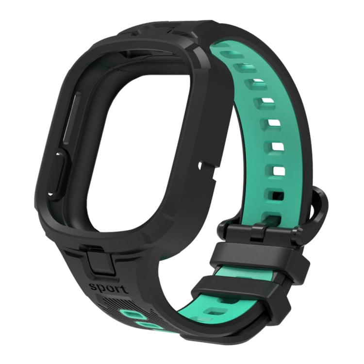 For Honor Watch 4 Two Color Integrated TPU Watch Band(Black Green) - free shipping - PMc TechLife - Order now!