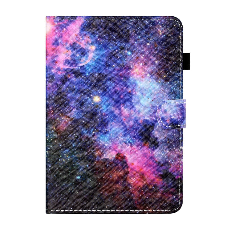 For Lenovo Tab M11/ Xiaoxin Pad 11 2024 Coloured Drawing Stitching Smart Leather Tablet Case(Starry Sky) - Lenovo by PMC Jewellery | Online Shopping South Africa | PMC Jewellery | Buy Now Pay Later Mobicred