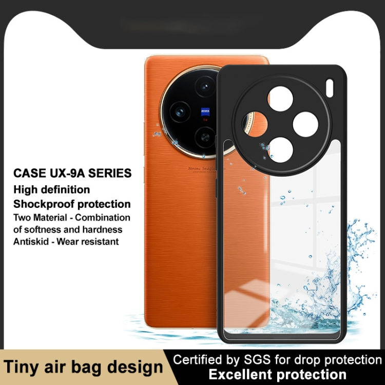 For vivo X100 5G imak UX-9A Series Four-corner Airbag Shockproof Phone Case - vivo Cases by imak | Online Shopping South Africa | PMC TechLife | Buy Now Pay Later Mobicred