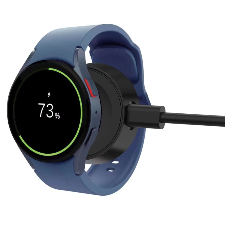 For Samsung Galaxy Watch Series Portable Smart Watch Magnetic Wireless Charger(Black) - Charger by PMC TechLife | Online Shopping South Africa | PMC TechLife | Buy Now Pay Later Mobicred
