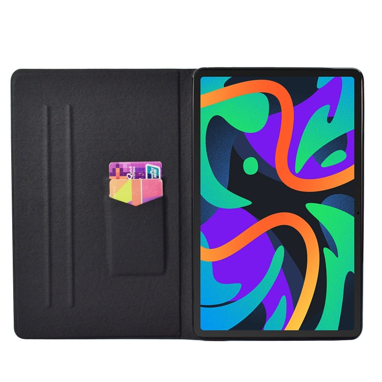 For Lenovo Tab M11/ Xiaoxin Pad 11 2024 Voltage Coloured Drawing Smart Leather Tablet Case(Girl Back) - Lenovo by PMC TechLife | Online Shopping South Africa | PMC TechLife | Buy Now Pay Later Mobicred