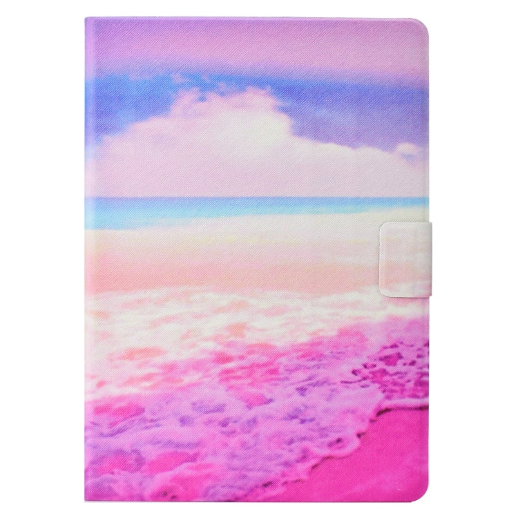 For Lenovo Tab M11/ Xiaoxin Pad 11 2024 Voltage Coloured Drawing Smart Leather Tablet Case(Pink Beach) - free shipping - PMC Jewellery - Order now!