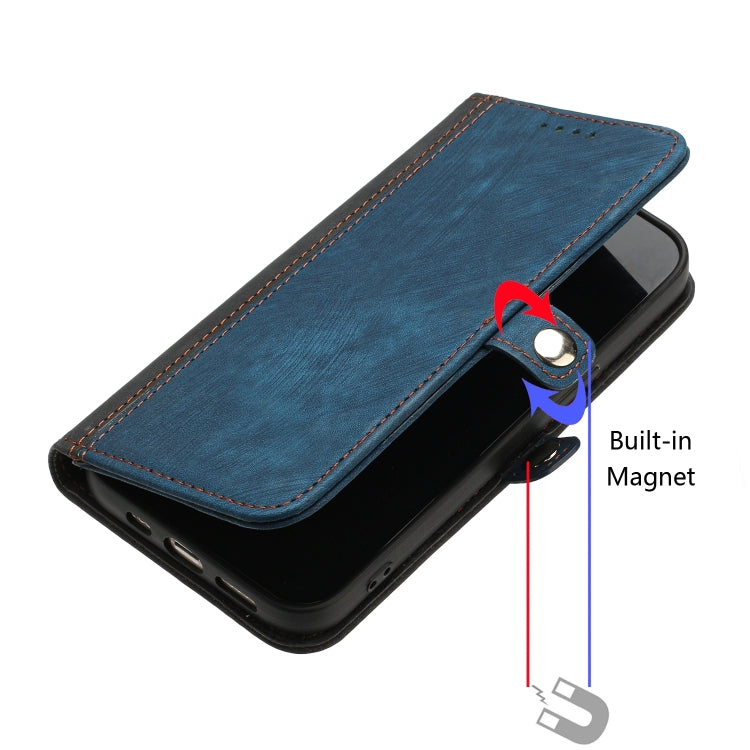 For Google Pixel 9 Side Buckle Double Fold Hand Strap Leather Phone Case(Royal Blue) - Google Cases by PMC TechLife | Online Shopping South Africa | PMC TechLife | Buy Now Pay Later Mobicred