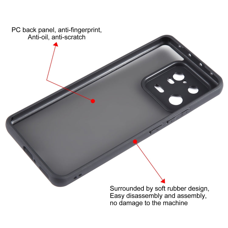 For Xiaomi 13 Pro Fine Pore Matte Black TPU + PC Phone Case - 13 Pro Cases by PMC TechLife | Online Shopping South Africa | PMC TechLife | Buy Now Pay Later Mobicred