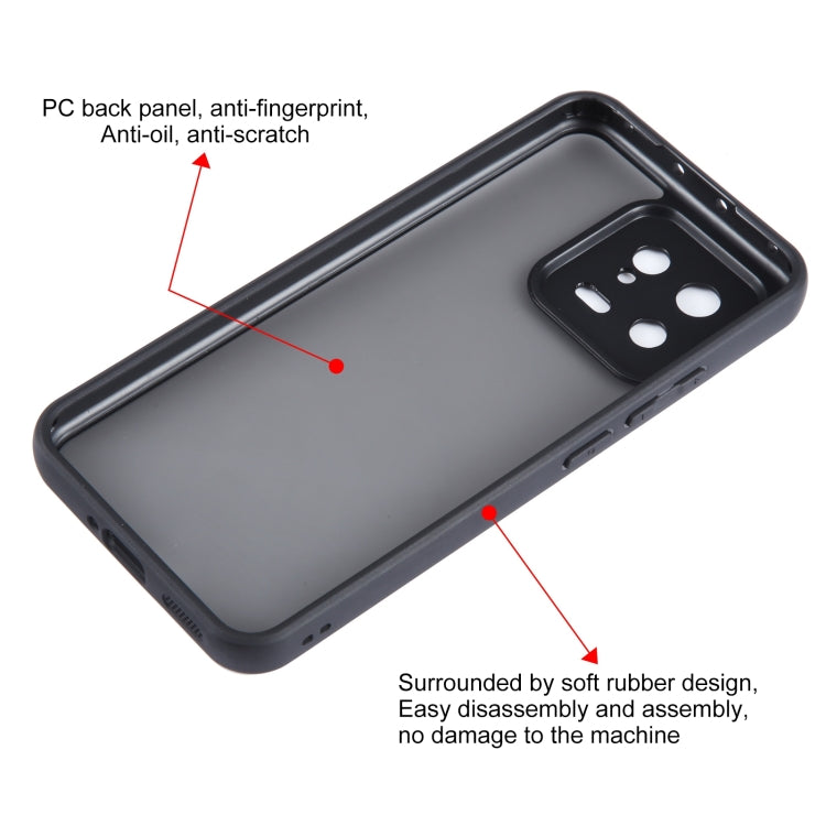For Xiaomi 13 Fine Pore Matte Black TPU + PC Phone Case - free shipping - PMC TechLife - Order now!