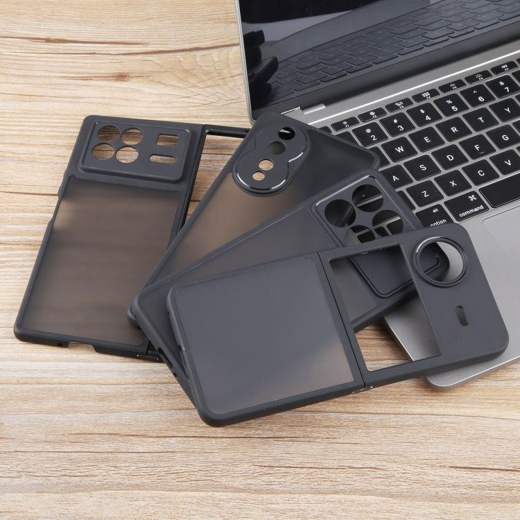 For Xiaomi 14 Fine Pore Matte Black TPU + PC Phone Case - 14 Cases by PMC TechLife | Online Shopping South Africa | PMC TechLife | Buy Now Pay Later Mobicred