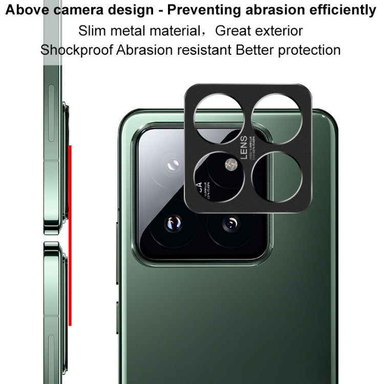 For Xiaomi 14 Pro 5G IMAK Metal Camera Lens Protector Cover - For Xiaomi by imak | Online Shopping South Africa | PMC TechLife | Buy Now Pay Later Mobicred