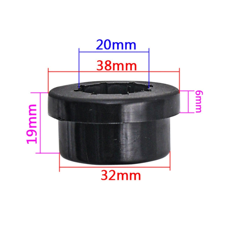 For Skunk2 EG EK LCA Control Arms Front Lower Rear Replacement Bushing Kit(Red) - Engine Fittings by PMC TechLife | Online Shopping South Africa | PMC TechLife | Buy Now Pay Later Mobicred