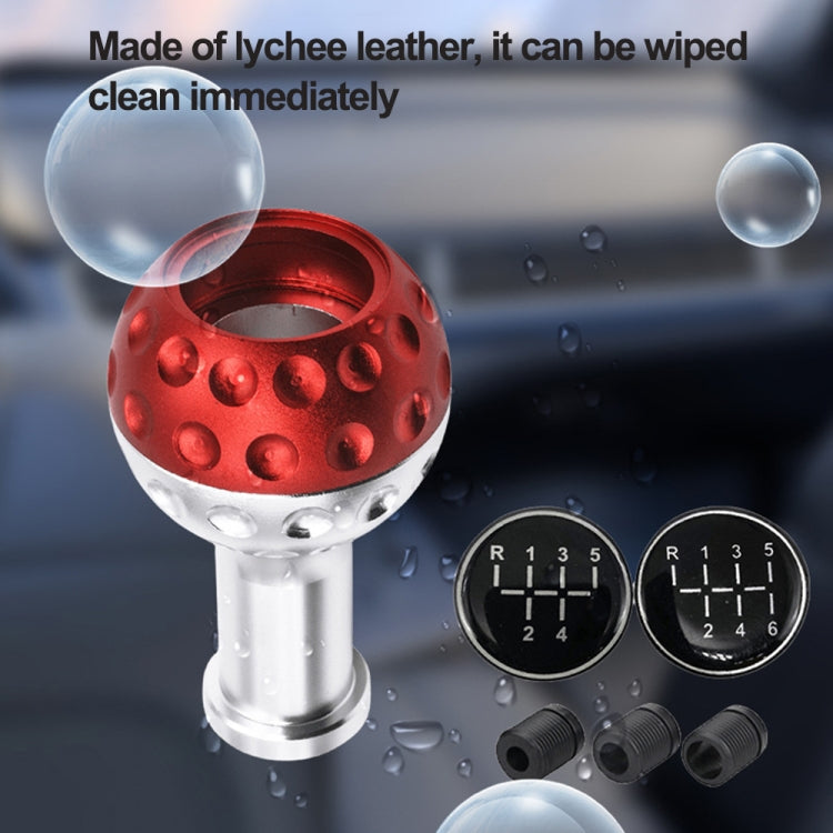 Car Modified Metal Gear Stick Shift Knob Universal Gear Head(Red) - Shift Knob by PMC TechLife | Online Shopping South Africa | PMC TechLife | Buy Now Pay Later Mobicred