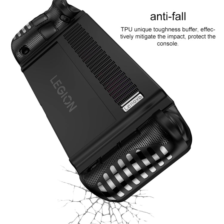 For Lenovo Legion Go  TPU Game Console Protective Case(Black) - Accessories by PMC TechLife | Online Shopping South Africa | PMC TechLife