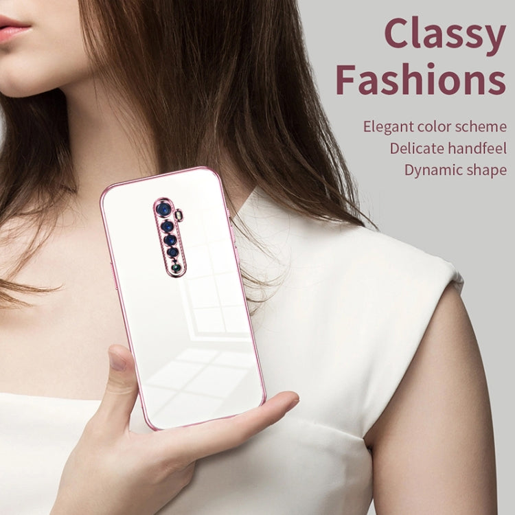 For OPPO Reno2 Transparent Plating Fine Hole Phone Case(Transparent) - free shipping - PMC TechLife - Order now!