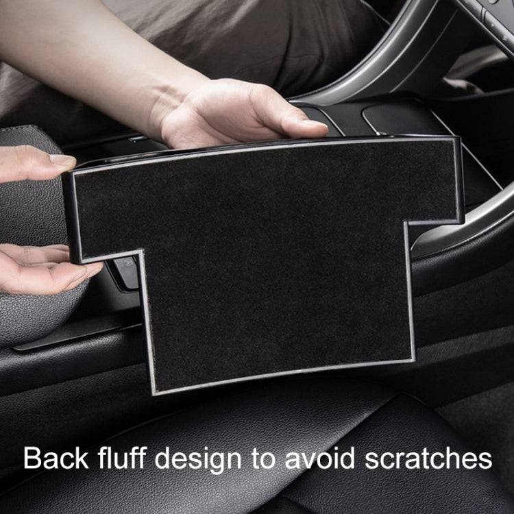 Car Multi-functional Console Box Cup Holder Seat Gap Side Storage Box, Leather Style, Color:Black(Front Passenger Seat) - Stowing Tidying by PMC TechLife | Online Shopping South Africa | PMC TechLife | Buy Now Pay Later Mobicred