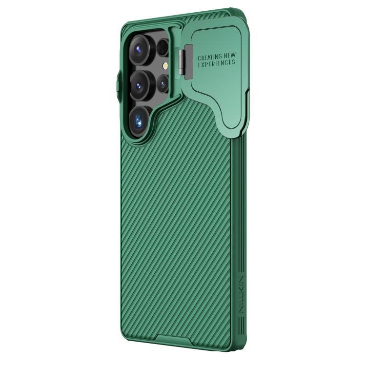 For Samsung Galaxy S25 Ultra 5G NILLKIN CamShield Prop PC Phone Case(Green) - free shipping - PMc TechLife - Order now!