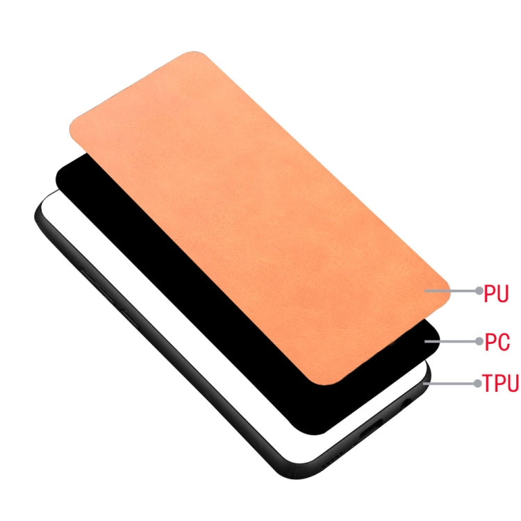 For Motorola Moto G Play 4G 2024 Cow Pattern Sewing Back Cover Phone Case(Orange) - Motorola Cases by PMC Jewellery | Online Shopping South Africa | PMC Jewellery | Buy Now Pay Later Mobicred