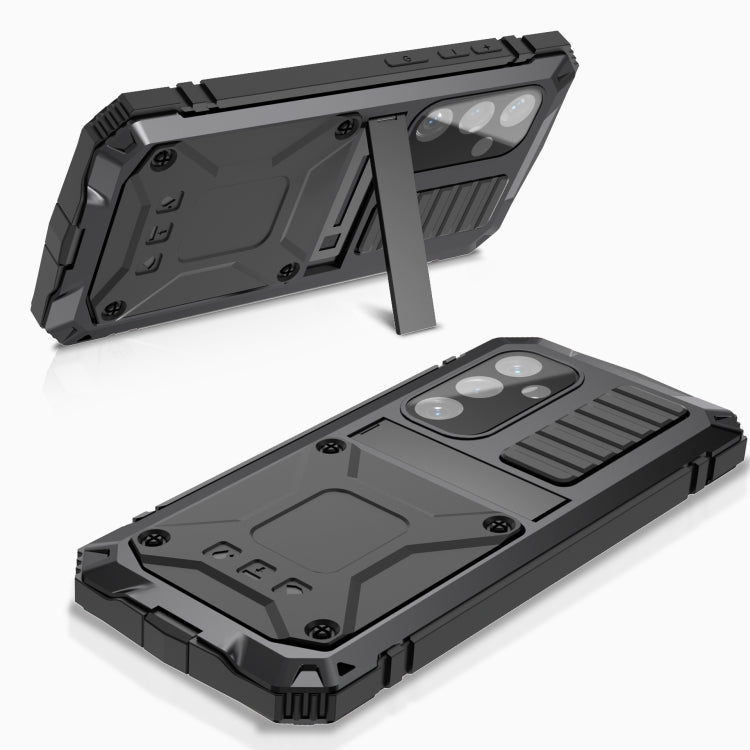 For Samsung Galaxy S24+ 5G R-JUST Life Waterproof Dustproof Shockproof Phone Case(Black) - free shipping - PMC TechLife - Order now!