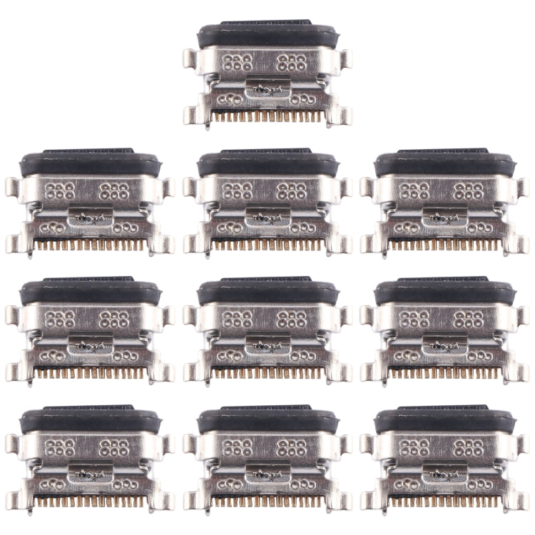 For Xiaomi 11 Lite 5G NE 10pcs Original Charging Port Connector - Tail Connector by PMC TechLife | Online Shopping South Africa | PMC TechLife