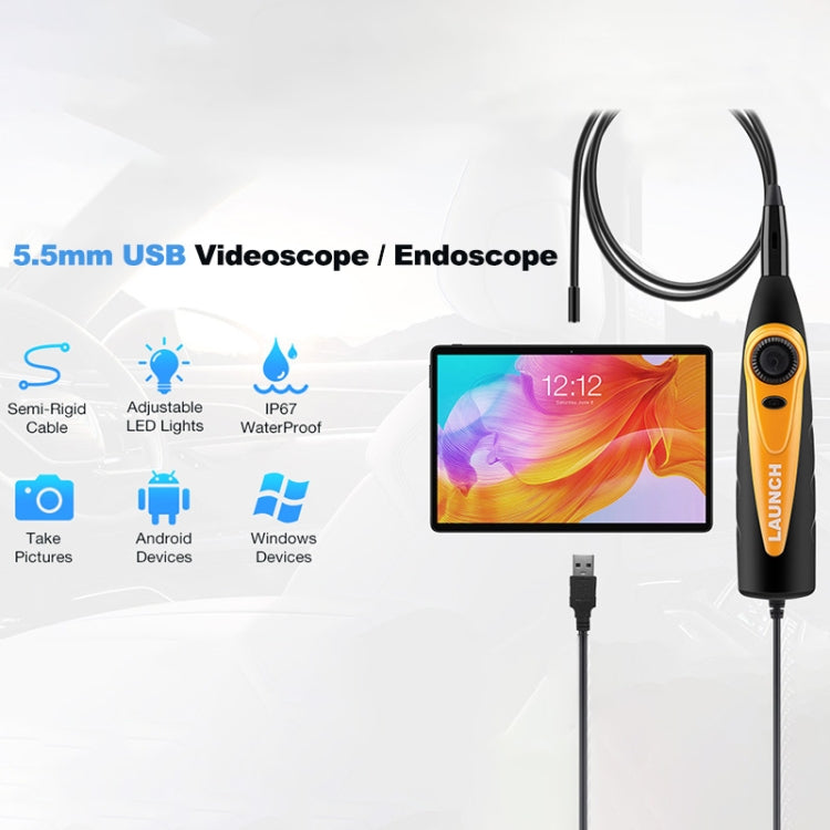 LAUNCH VSP-600 For X431 Pro3S+ / V / V+ / PAD-V USB HD Endoscope Car Repair Tool -  by PMC Jewellery | Online Shopping South Africa | PMC Jewellery