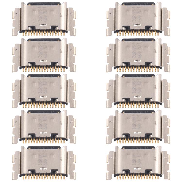 For OPPO A58x 5G 10pcs Original Charging Port Connector - Single Tail Connector by PMc TechLife | Online Shopping South Africa | PMc TechLife | Buy Now Pay Later Mobicred