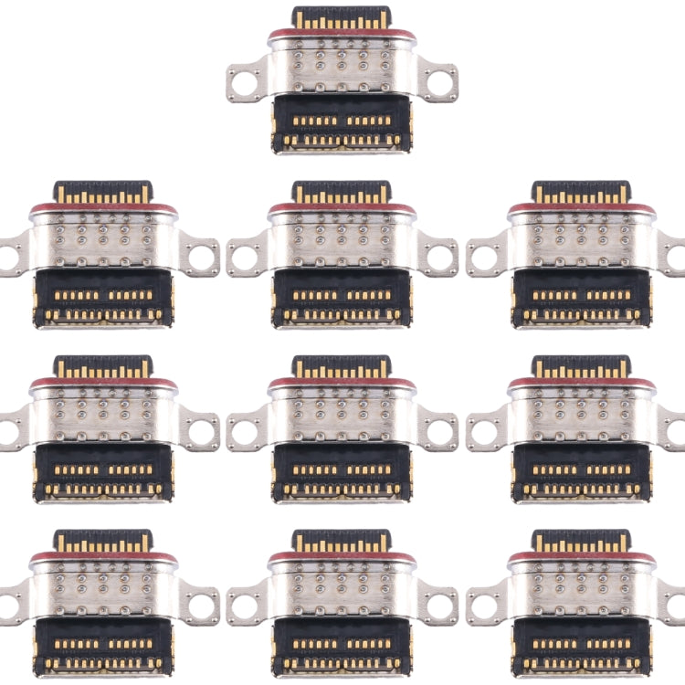 For Honor Magic V40 10pcs Original Charging Port Connector - Tail Connector by PMC TechLife | Online Shopping South Africa | PMC TechLife