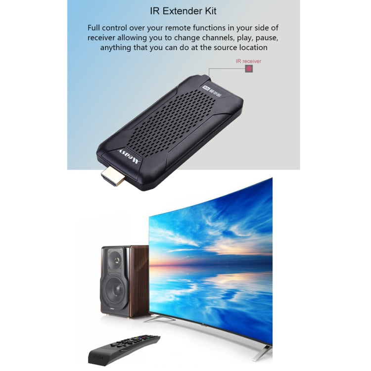 Measy FHD656 Nano 1080P HDMI 1.4 HD Wireless Audio Video Double Mini Transmitter Receiver Extender Transmission System, Transmission Distance: 100m, AU Plug - free shipping - PMc TechLife - Order now!