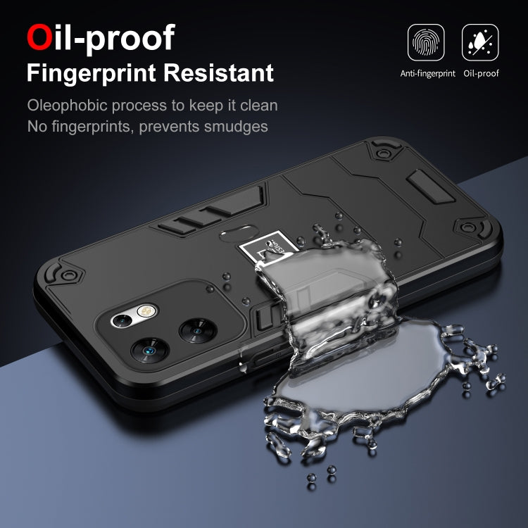 For Infinix Zero 30 4G 2 in 1 Shockproof Phone Case(Black) - Infinix Cases by PMC TechLife | Online Shopping South Africa | PMC TechLife | Buy Now Pay Later Mobicred