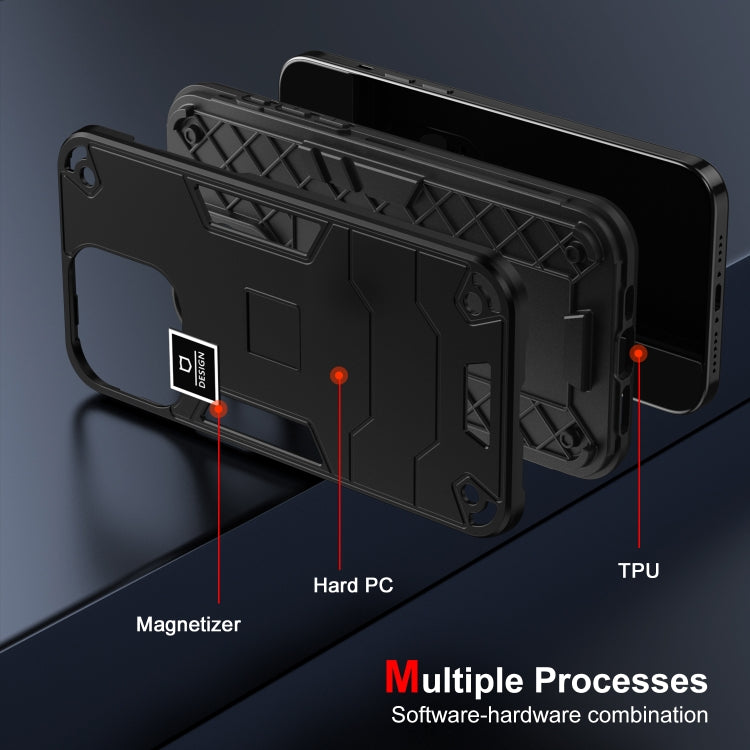 For Infinix Zero 30 4G 2 in 1 Shockproof Phone Case(Black) - Infinix Cases by PMC TechLife | Online Shopping South Africa | PMC TechLife | Buy Now Pay Later Mobicred