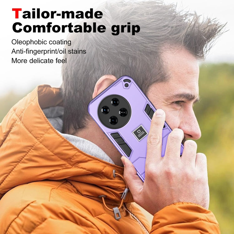 For Tecno Spark 20 Pro+ 2 in 1 Shockproof Phone Case(Purple) - Tecno Cases by PMC TechLife | Online Shopping South Africa | PMC TechLife | Buy Now Pay Later Mobicred