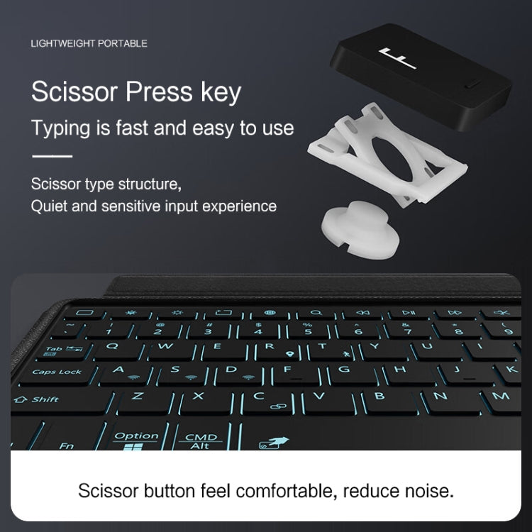 For Samsung Galaxy Tab S6 Lite 2020 / 2022 YJ-P610 Split Bluetooth Keyboard Leather Tablet Case - Samsung Keyboard by PMC TechLife | Online Shopping South Africa | PMC TechLife