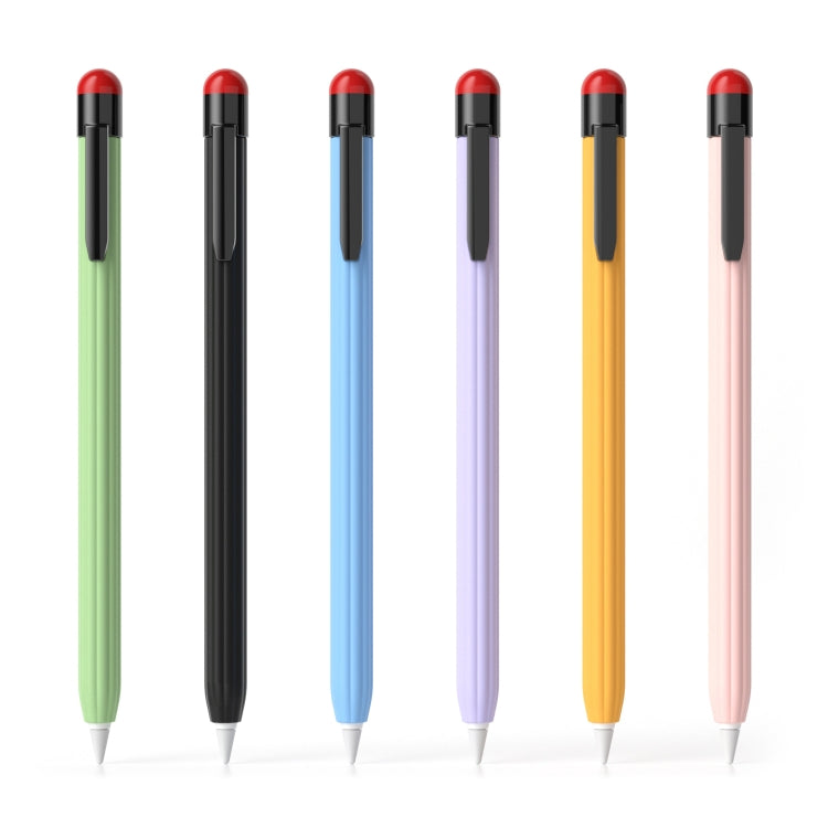 For Apple Pencil 2 Pen Clip Ultra Thin Series Stylus Pen Protective Case(Matcha Green) - Pencil Accessories by PMC Jewellery | Online Shopping South Africa | PMC Jewellery | Buy Now Pay Later Mobicred