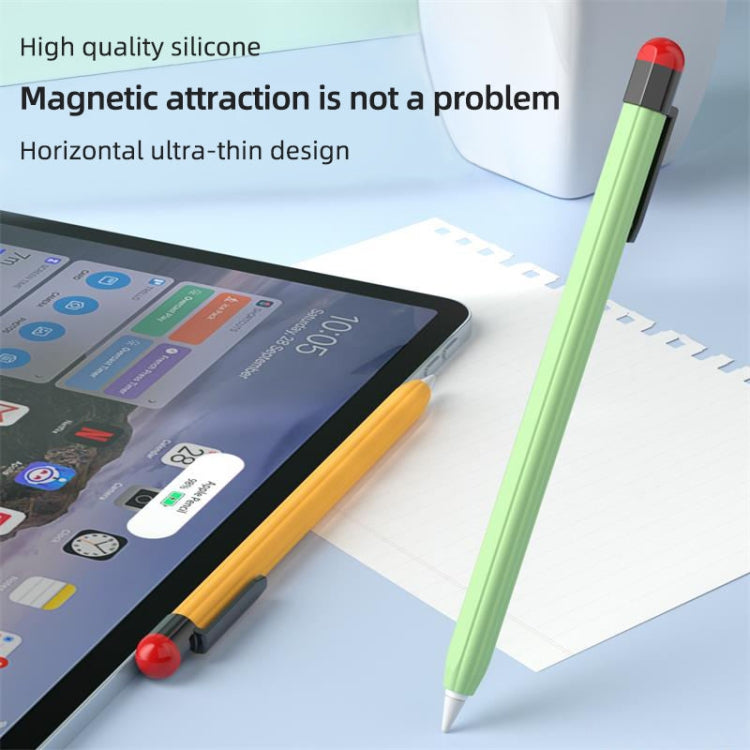 For Apple Pencil 2 Pen Clip Ultra Thin Series Stylus Pen Protective Case(Purple) - free shipping - PMC Jewellery - Order now!