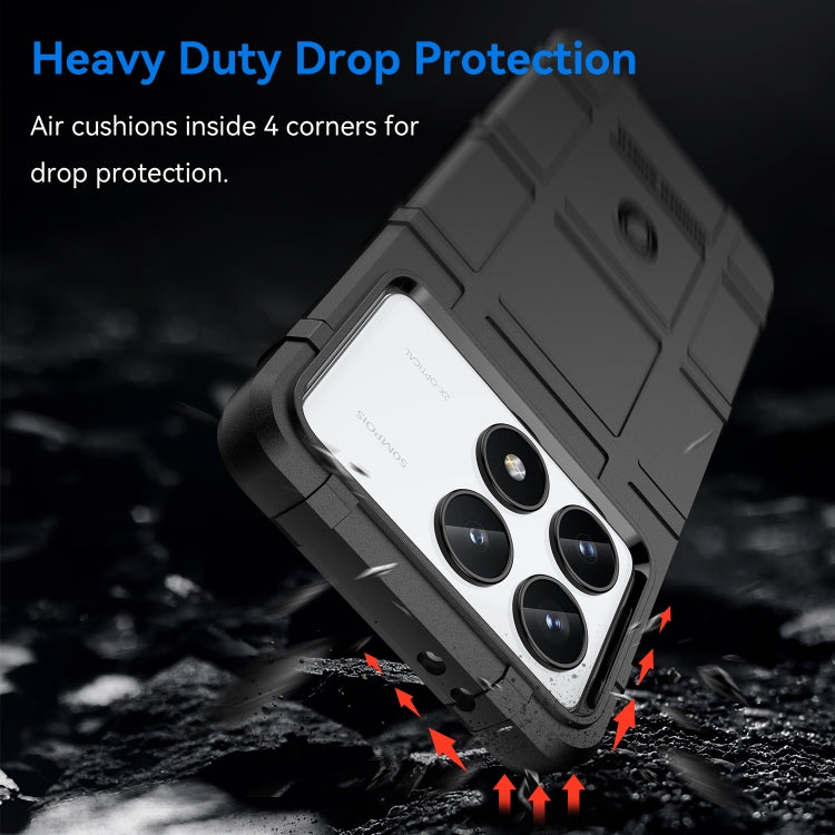 For Xiaomi Redmi K70 Full Coverage Shockproof TPU Phone Case(Black) - free shipping - PMC Jewellery - Order now!