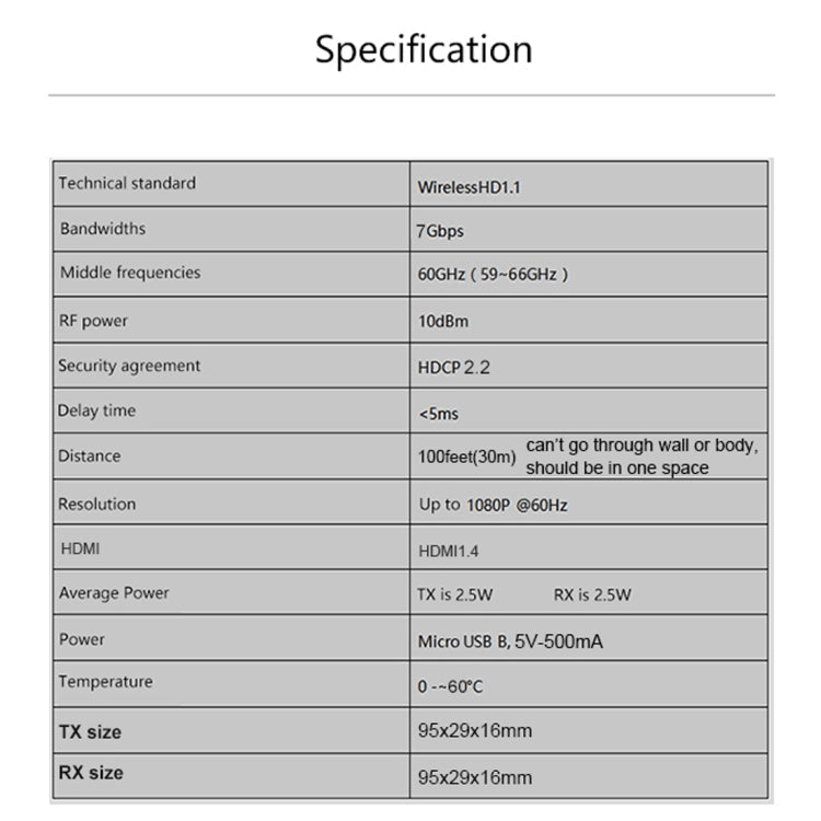Measy W2H Nano 1080P HDMI 1.4 3D Wireless HDMI Audio Video Transmitter Receiver Extender, Transmission Distance: 30m, AU Plug - free shipping - PMc TechLife - Order now!