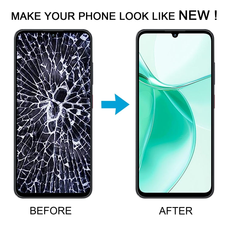 For ZTE Blade A35 5G Z2453 LCD Screen with Digitizer Full Assembly - For ZTE by PMC TechLife | Online Shopping South Africa | PMC TechLife | Buy Now Pay Later Mobicred
