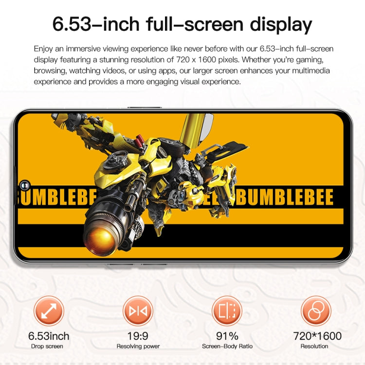 C20 Art Edition, 3GB+32GB, 6.53 inch Face Identification Android 8.1 MTK6753 Octa Core , Network: 4G, Dual SIM(Black) -  by PMC TechLife | Online Shopping South Africa | PMC TechLife