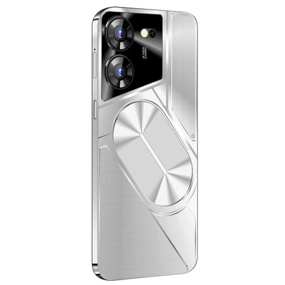 Povo5pro / PU31, 3GB+32GB, 6.53 inch Face Identification Android 8.1 MTK6753 Octa Core, Network: 4G, AI GPT4, Dual SIM(Silver) -  by PMC Jewellery | Online Shopping South Africa | PMC Jewellery