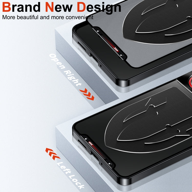 For ZTE nubia Z60 Ultra Metal Cooling Phone Case(Black) - ZTE Cases by PMC TechLife | Online Shopping South Africa | PMC TechLife | Buy Now Pay Later Mobicred