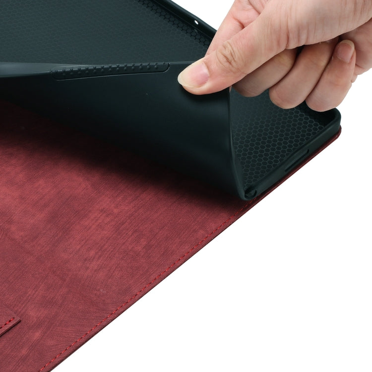 For iPad Pro 11 2024 Butterfly Cat Embossing Leather Tablet Case(Red) - iPad Pro 11 2024 Cases by PMC TechLife | Online Shopping South Africa | PMC TechLife | Buy Now Pay Later Mobicred