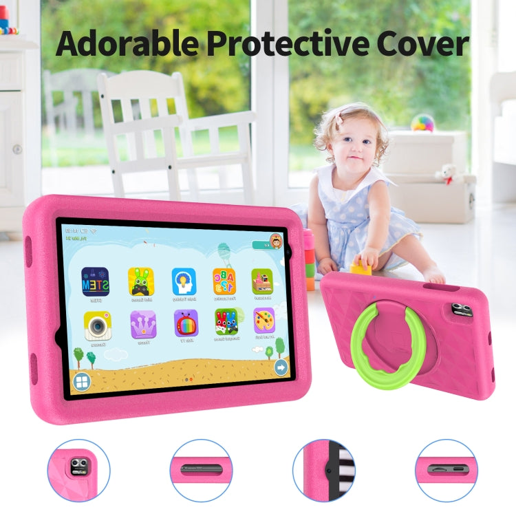 Pritom B8K 4G LTE Kid Tablet 8 inch,  4GB+64GB, Android 12 Unisoc T310 Quad Core CPU Support Parental Control Google Play(Pink) -  by PRITOM | Online Shopping South Africa | PMC Jewellery