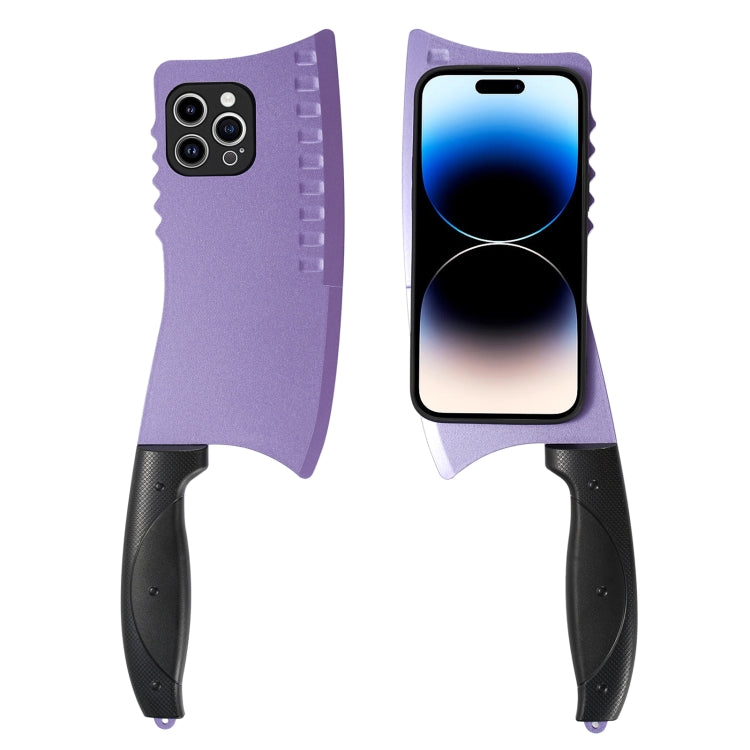 For iPhone 6 Simulated Kitchen Knife TPU + PC Phone Case(Silver) - More iPhone Cases by PMC TechLife | Online Shopping South Africa | PMC TechLife | Buy Now Pay Later Mobicred