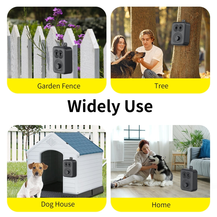 N20 Portable Fully Automatic Ultrasonic Dog Training Device(Black) - Training Aids by PMC TechLife | Online Shopping South Africa | PMC TechLife | Buy Now Pay Later Mobicred