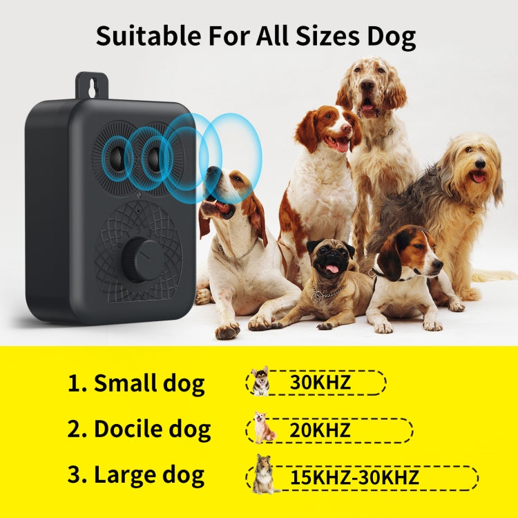 N20 Portable Fully Automatic Ultrasonic Dog Training Device(Black) - Training Aids by PMC TechLife | Online Shopping South Africa | PMC TechLife | Buy Now Pay Later Mobicred