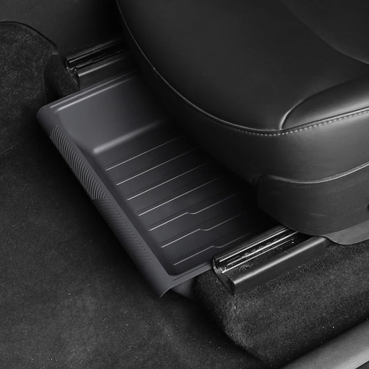 For Tesla Model Y 2021-2023 TPE Storage Organizer Under Car Seat, Style:without Cover(Grey) - Stowing Tidying by PMC TechLife | Online Shopping South Africa | PMC TechLife | Buy Now Pay Later Mobicred
