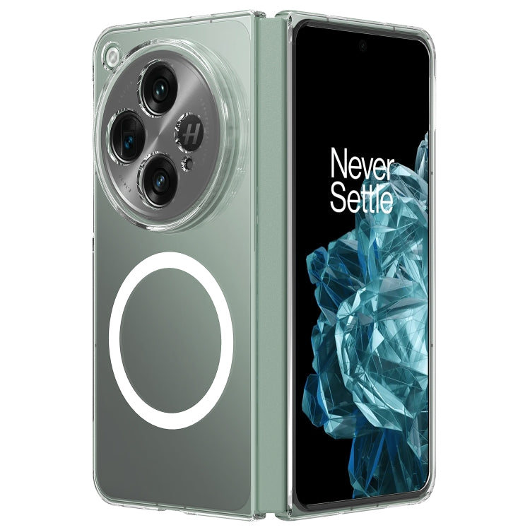 For OnePlus Open Scratchproof PC Transparent MagSafe Phone Case - OnePlus Cases by PMC TechLife | Online Shopping South Africa | PMC TechLife