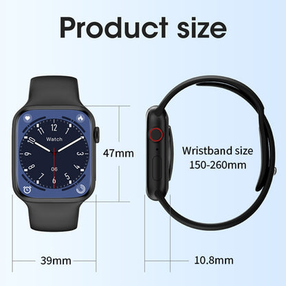 WIWU SW01 S9 2.1 inch IPS Screen IP68 Waterproof Bluetooth Smart Watch(Silver) - Smart Watches by WIWU | Online Shopping South Africa | PMC Jewellery | Buy Now Pay Later Mobicred