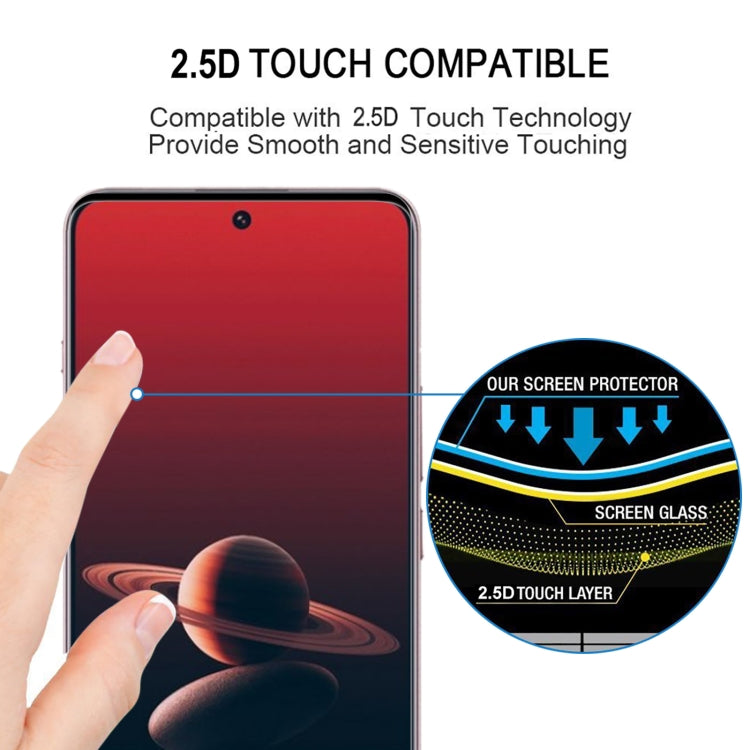 For OnePlus 13 25pcs 9H HD 3D Curved Edge Tempered Glass Film(Black) - OnePlus Tempered Glass by PMC Jewellery | Online Shopping South Africa | PMC Jewellery | Buy Now Pay Later Mobicred